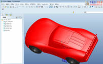 CX3D-PROE-007小汽车三维模型